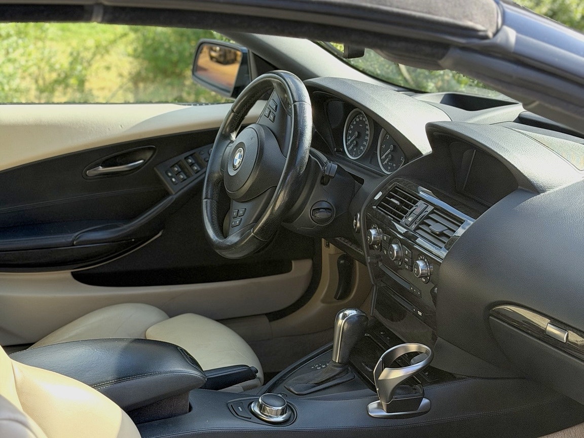 BMW 630i Convertible Automatisk, 258hk, 2006