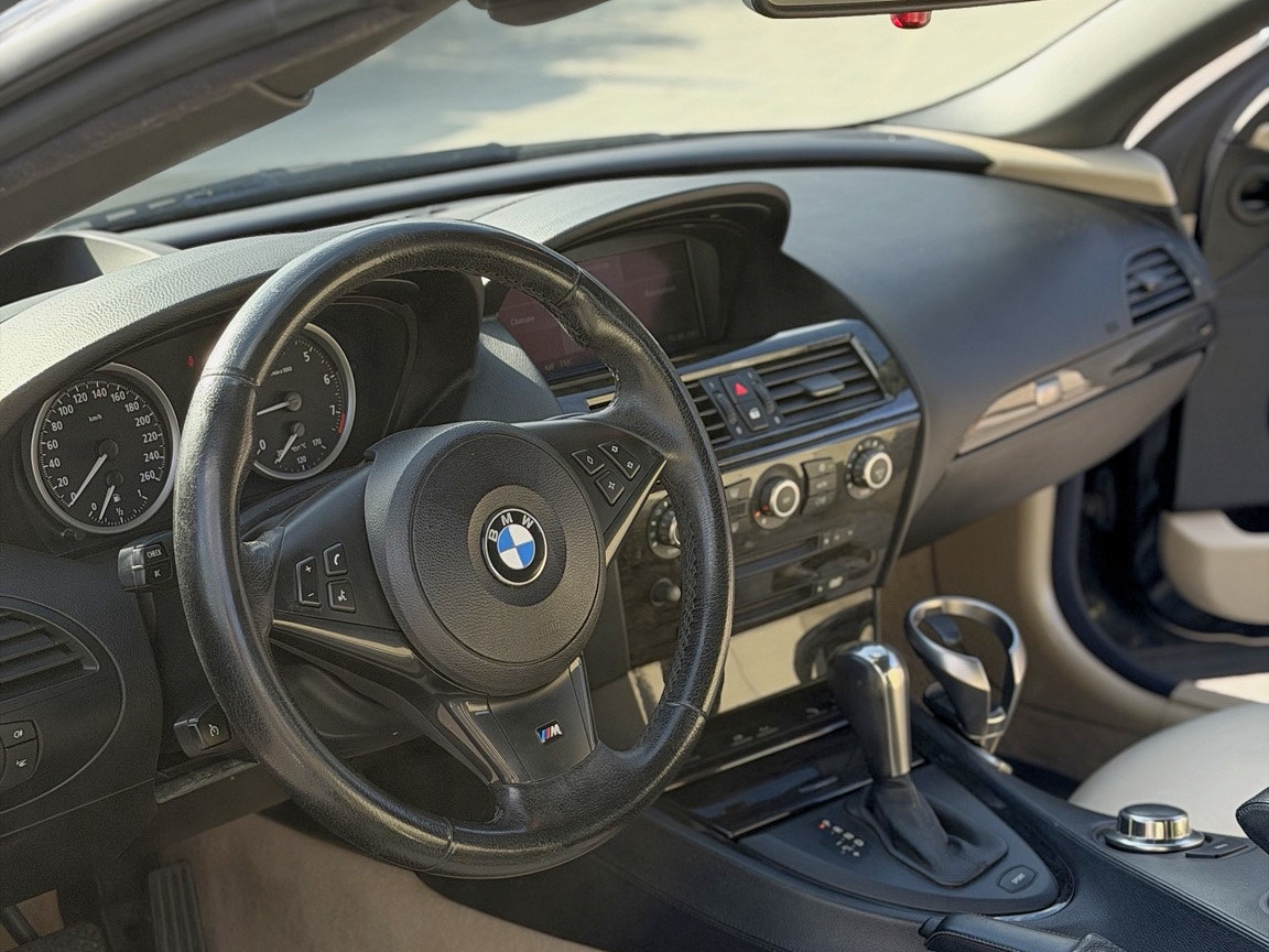 BMW 630i Convertible Automatisk, 258hk, 2006