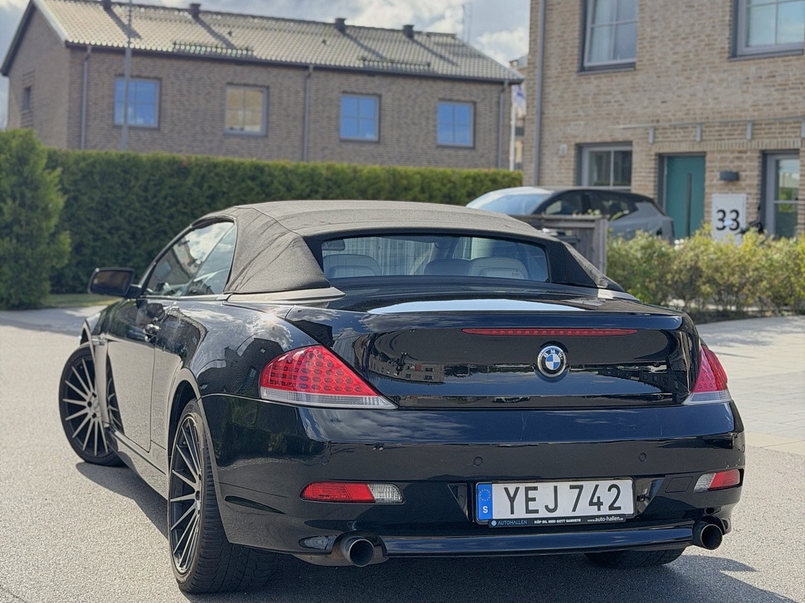 BMW 630i Convertible Automatisk, 258hk, 2006