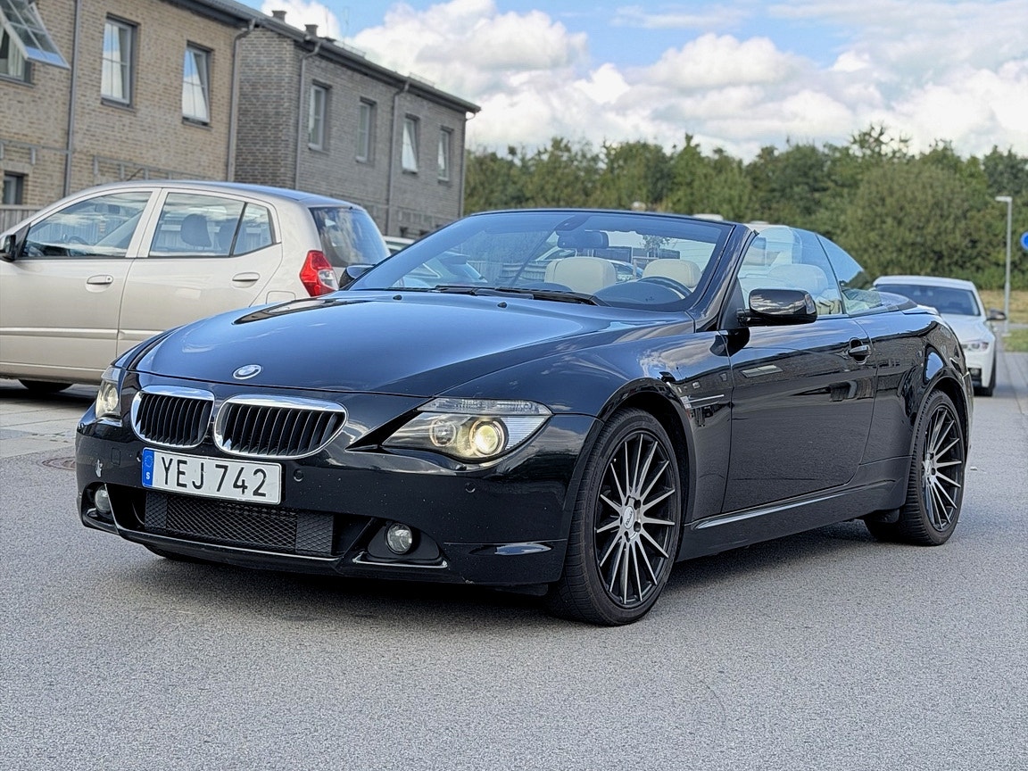 BMW 630i Convertible Automatisk, 258hk, 2006