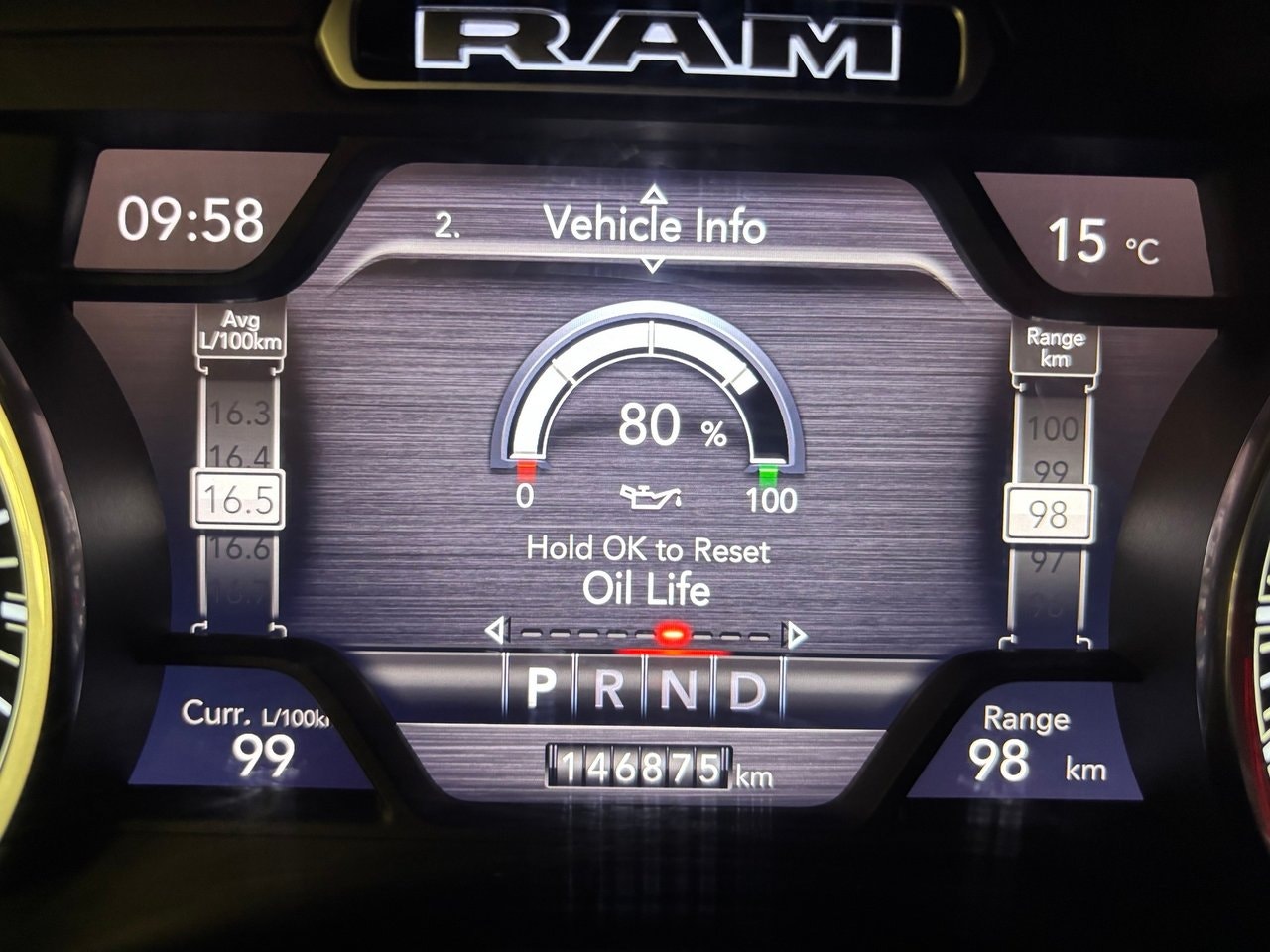 RAM 1500 Crew Cab 5.7 V8 HEMI Flex Fuel 4x4 TorqueFlite, 395hk, 2020