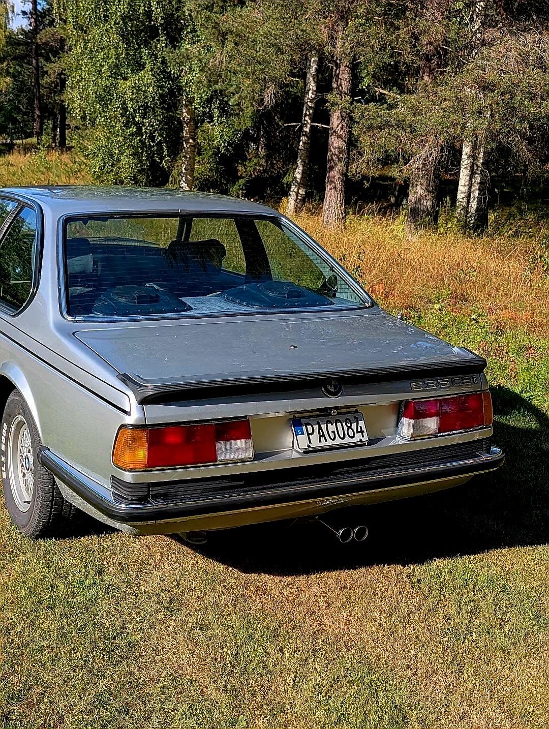 BMW 635CSi Automatic, 4-trins, 197ps, 1983