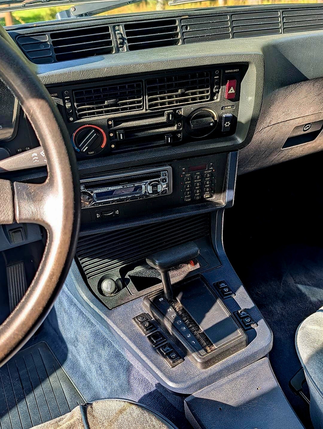 BMW 635CSi Automatic, 4-trins, 197ps, 1983