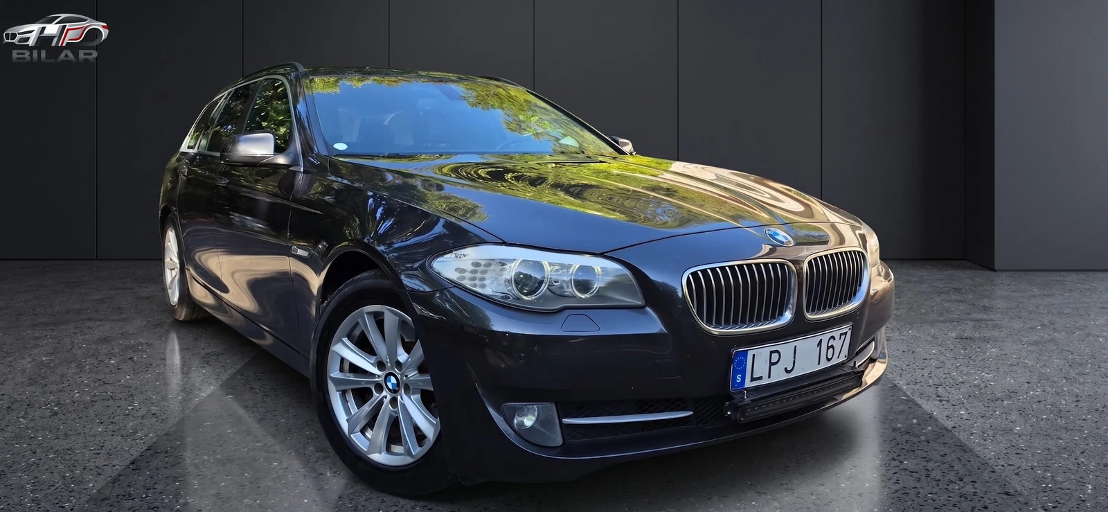 BMW 520d Touring Steptronic, 184hk, 2011