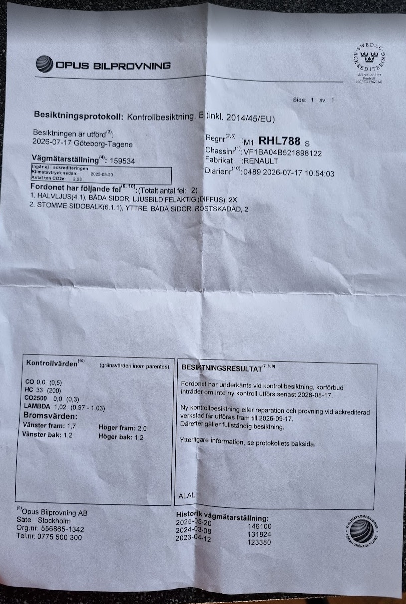Renault Mégane 1.6 Manual, 5-trins, 107ps, 2000