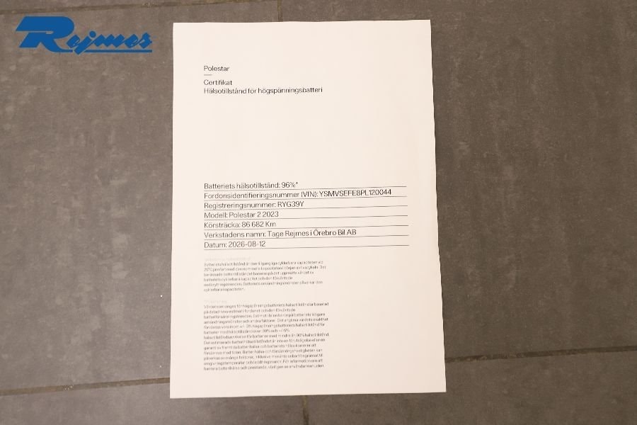 Polestar 2 Standard Range Single Motor, 231ps, 2023