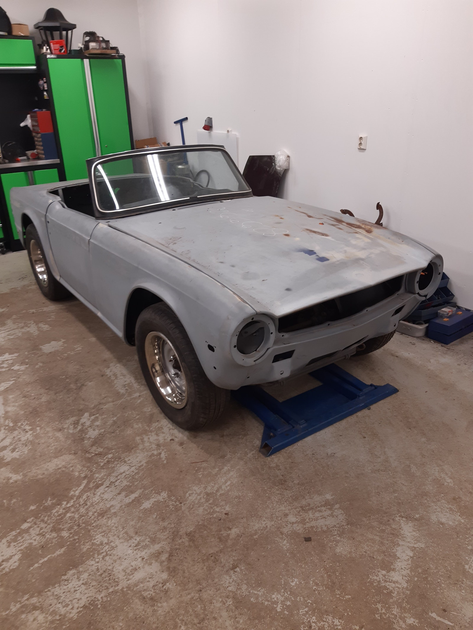 Triumph TR6 2.5 Manual, 4-trins, 106ps, 1973
