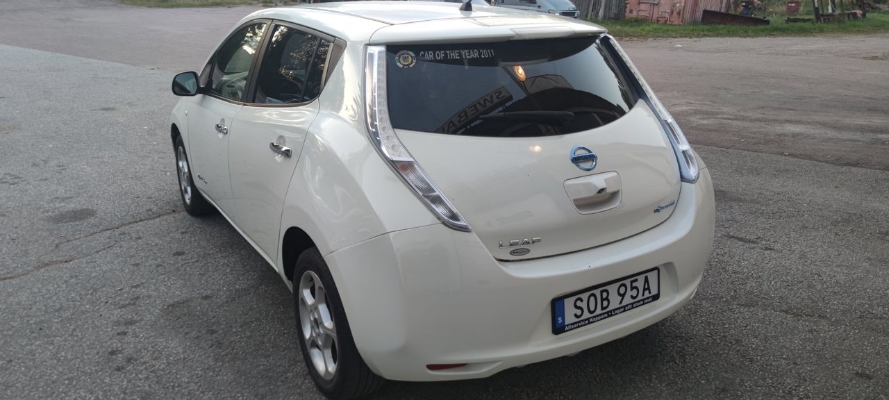 Nissan Leaf 24 kWh, 109hk, 2012