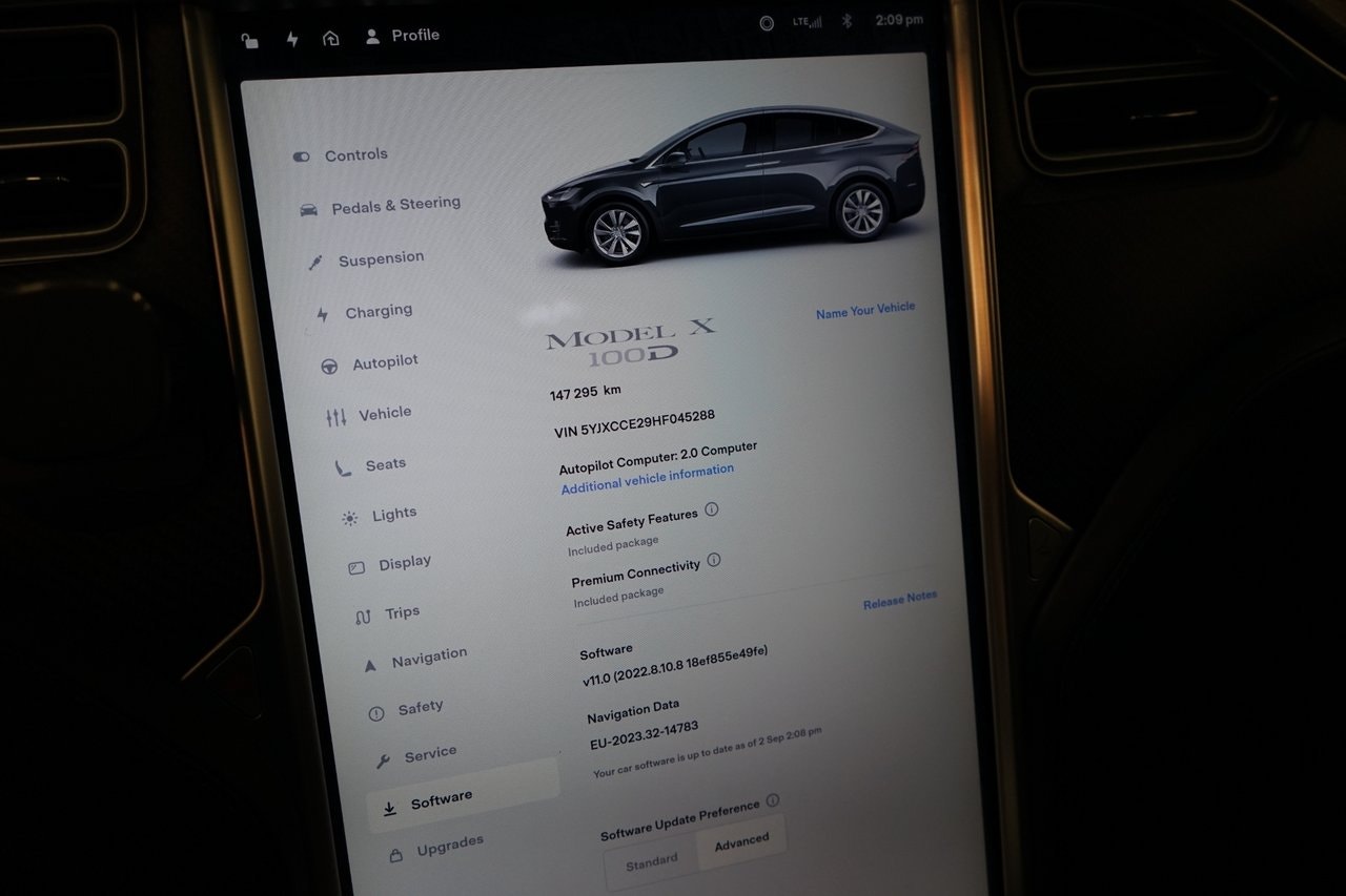 Tesla Model X 100D, 423ps, 2017