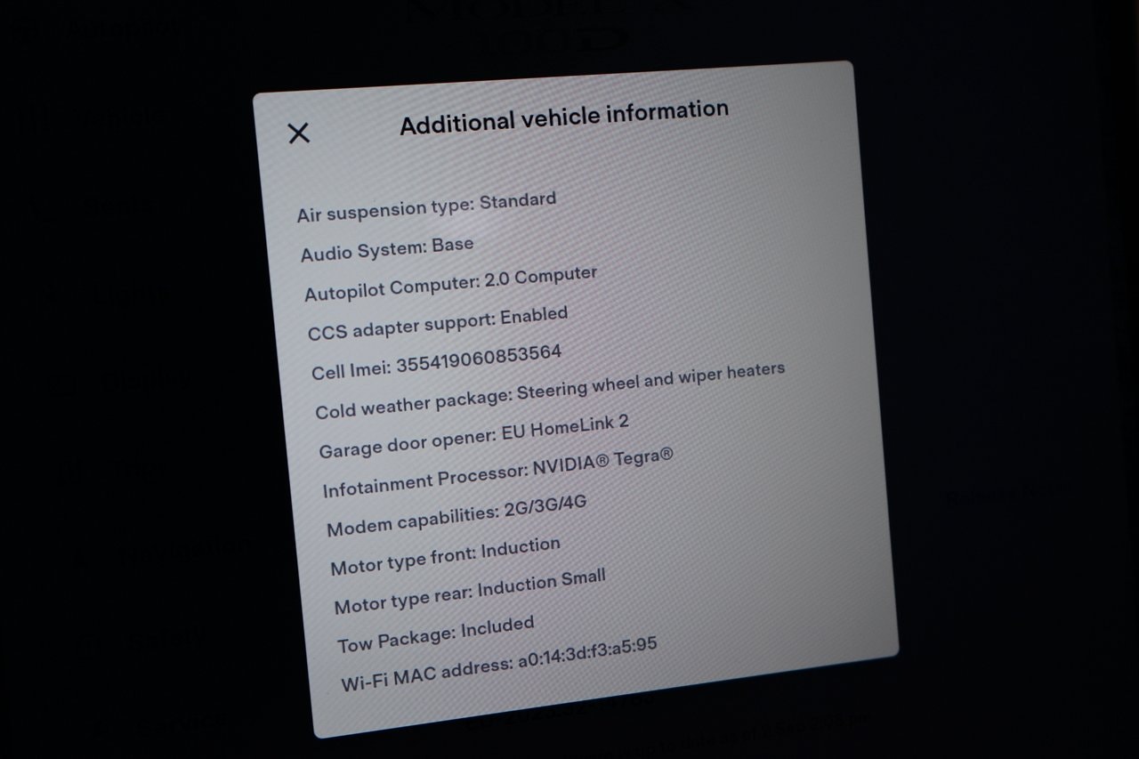Tesla Model X 100D, 423ps, 2017
