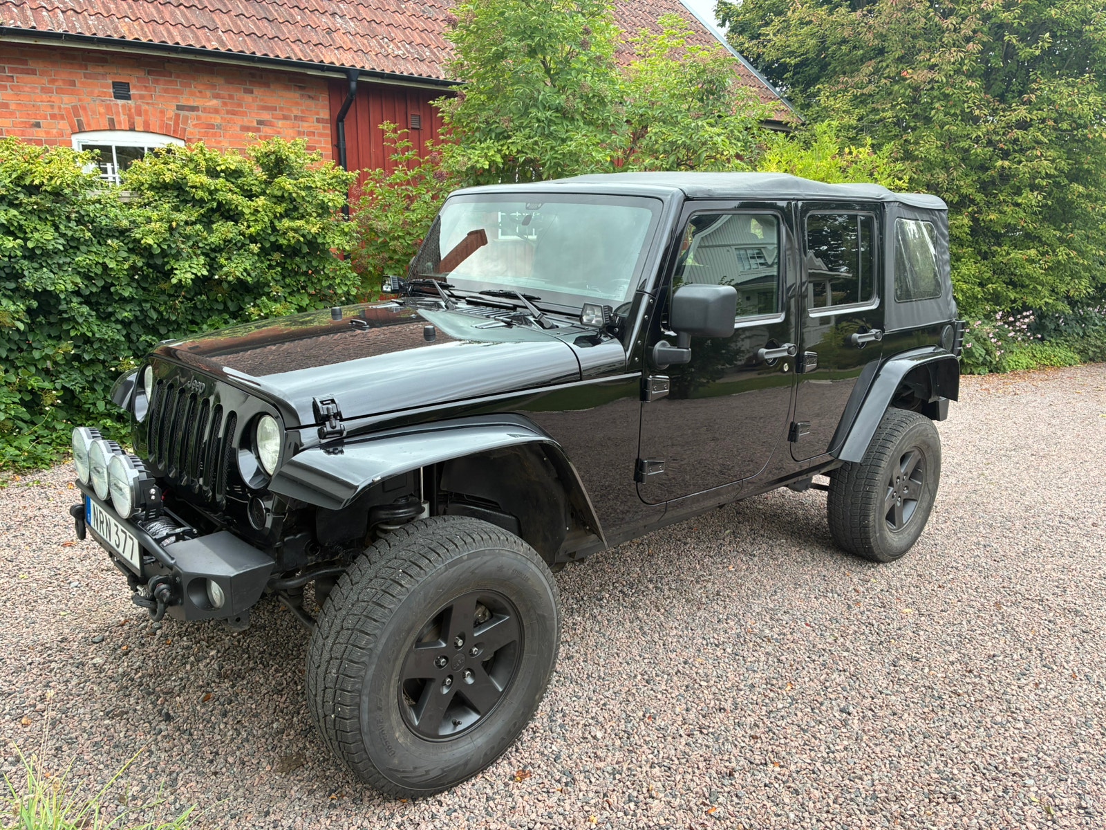 Jeep Wrangler Unlimited 3.6 V6 4WD Automatic, 5-trins, 284ps, 2012