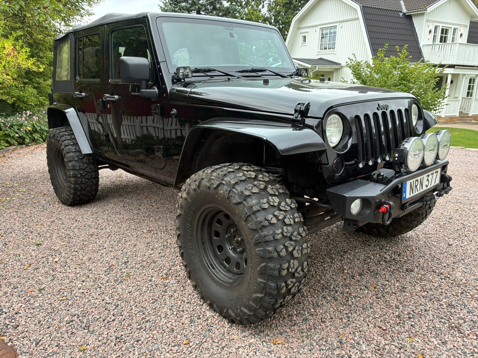 Jeep Wrangler Unlimited 3.6 V6 4WD Automatic, 5-trins, 284ps, 2012