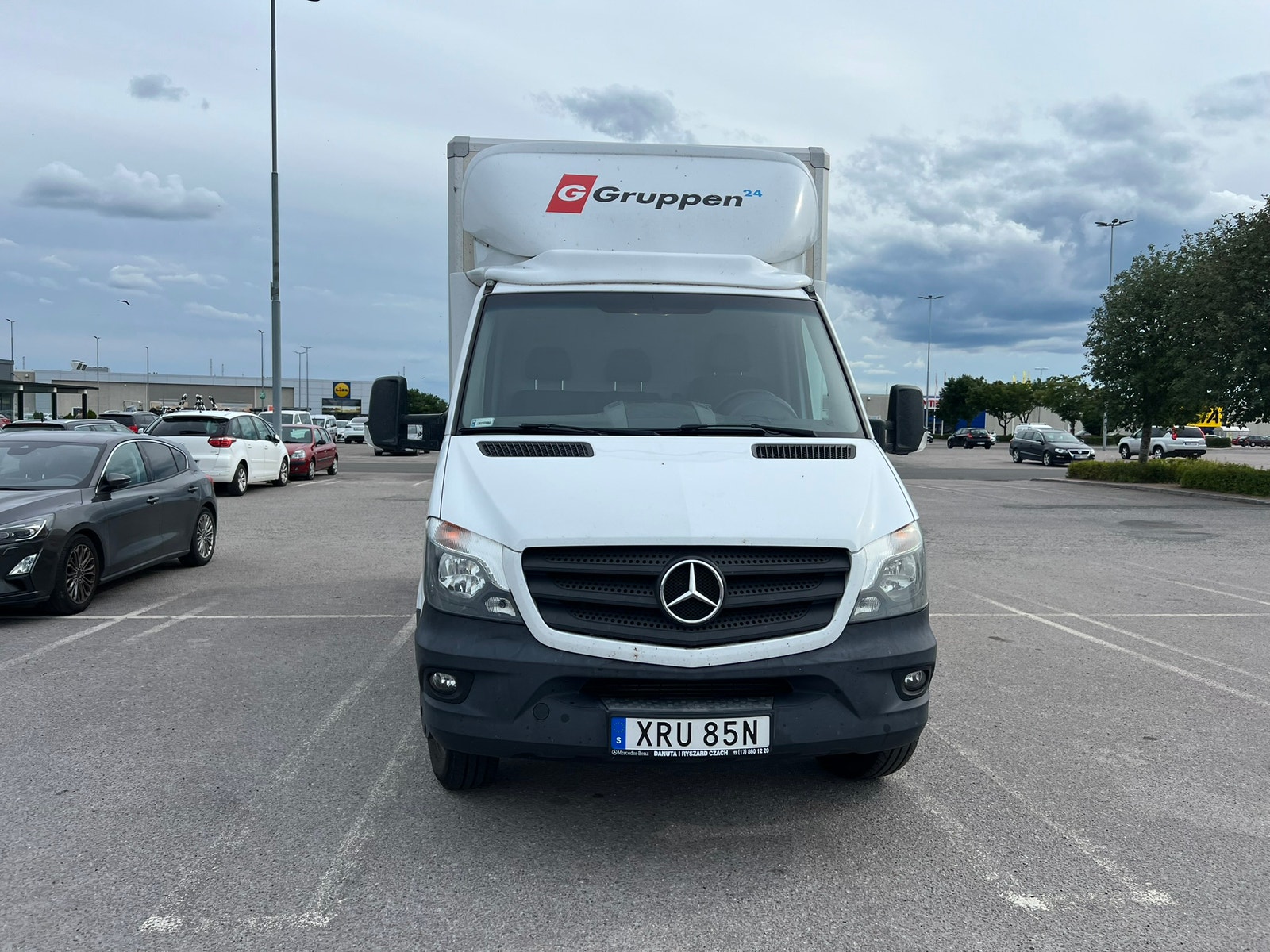 Mercedes-Benz Sprinter 516 BlueTEC Chassi Enkelhytt 2.2 Manuell, 163hk, 2019