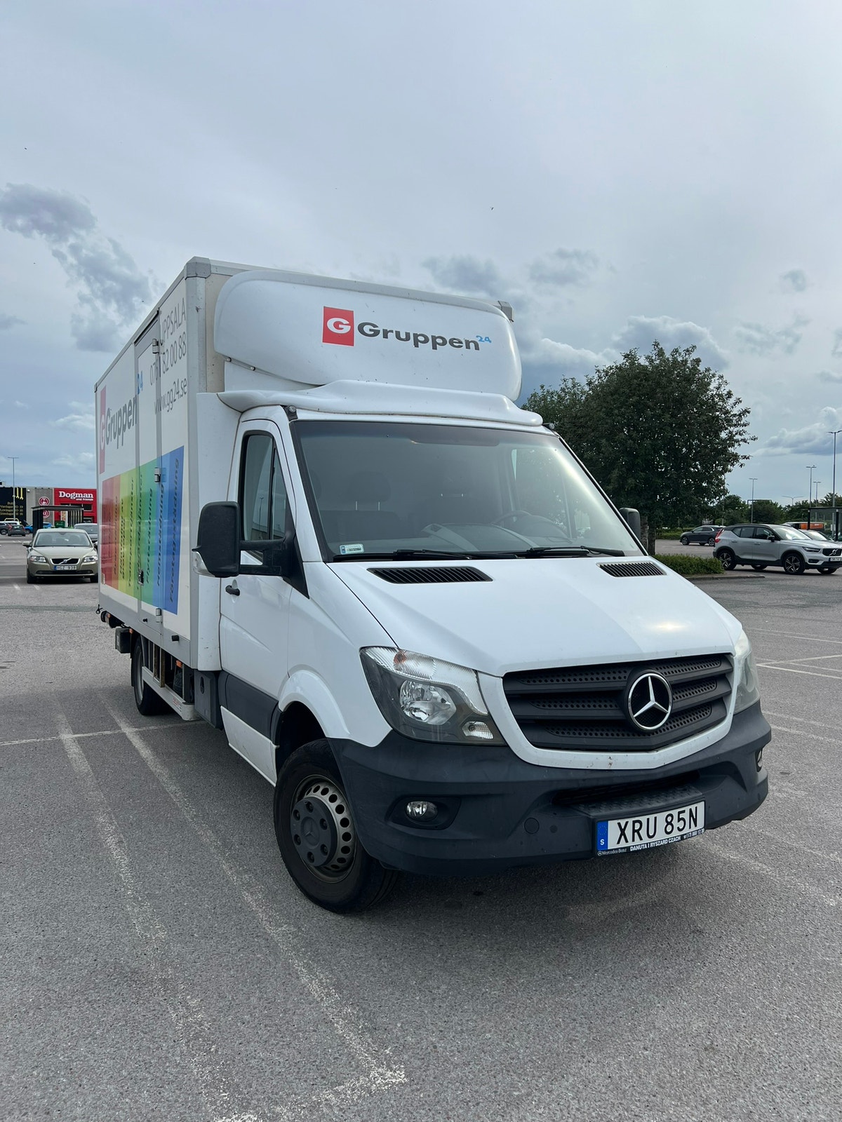 Mercedes-Benz Sprinter 516 BlueTEC Chassi Enkelhytt 2.2 Manuell, 163hk, 2019