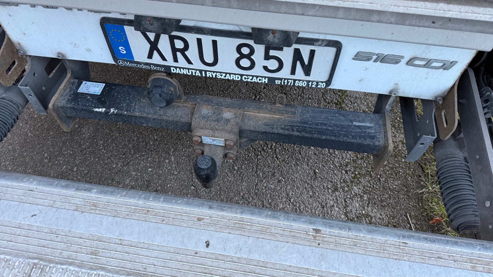 Mercedes-Benz Sprinter 516 BlueTEC Chassi Enkelhytt 2.2 Manuell, 163hk, 2019