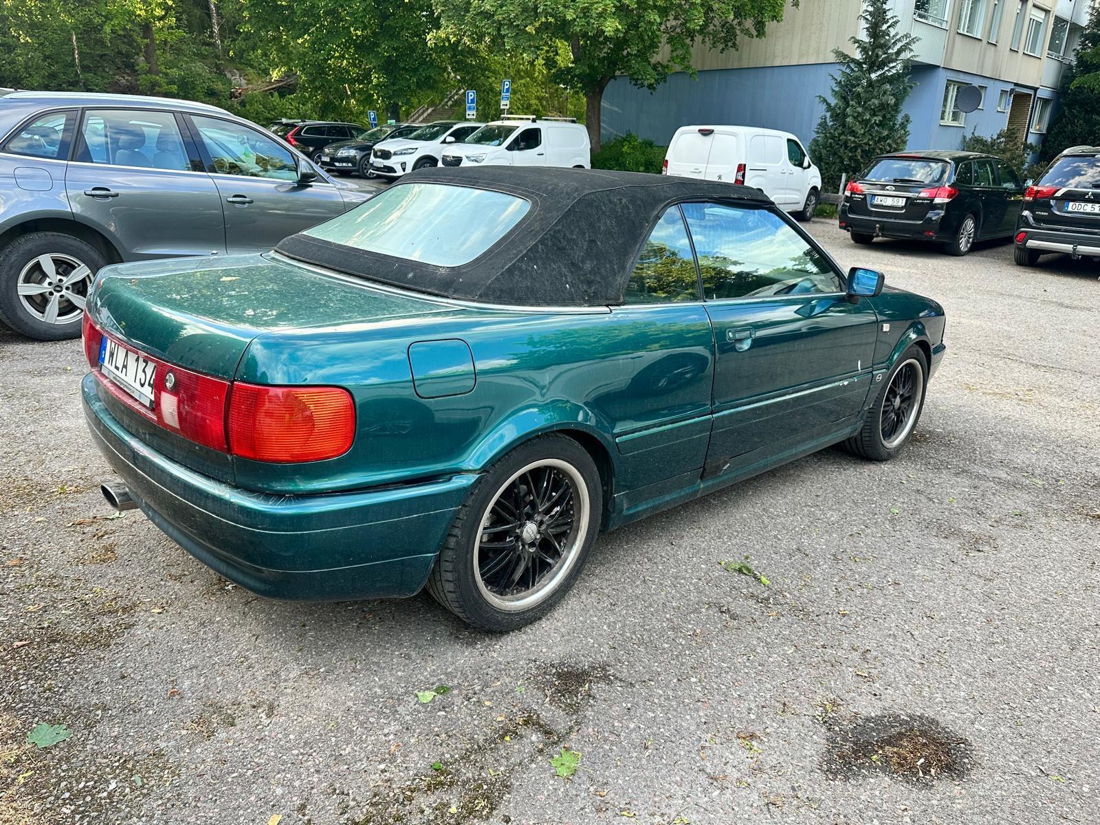 Audi Cabriolet 2.0 E Manual, 5-trins, 115ps, 1993