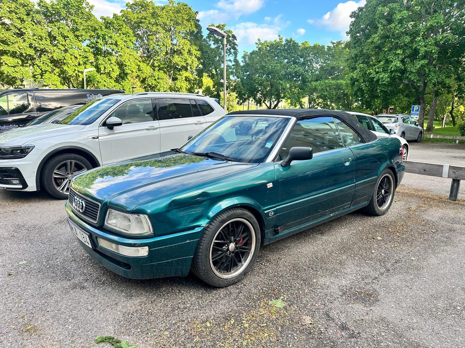 Audi Cabriolet 2.0 E Manual, 5-trins, 115ps, 1993