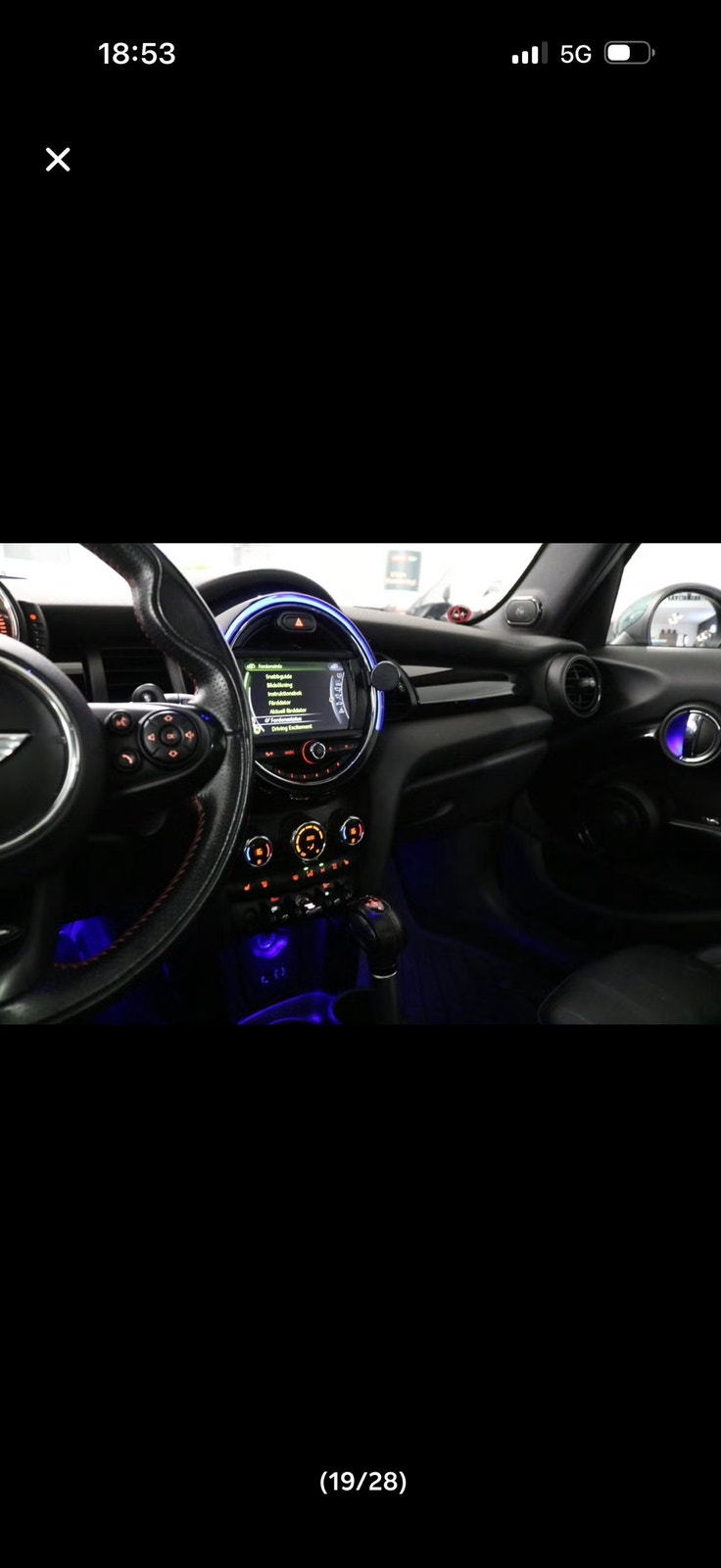 MINI Cooper S 5-door Automatic, 6-trins, 192ps, 2016