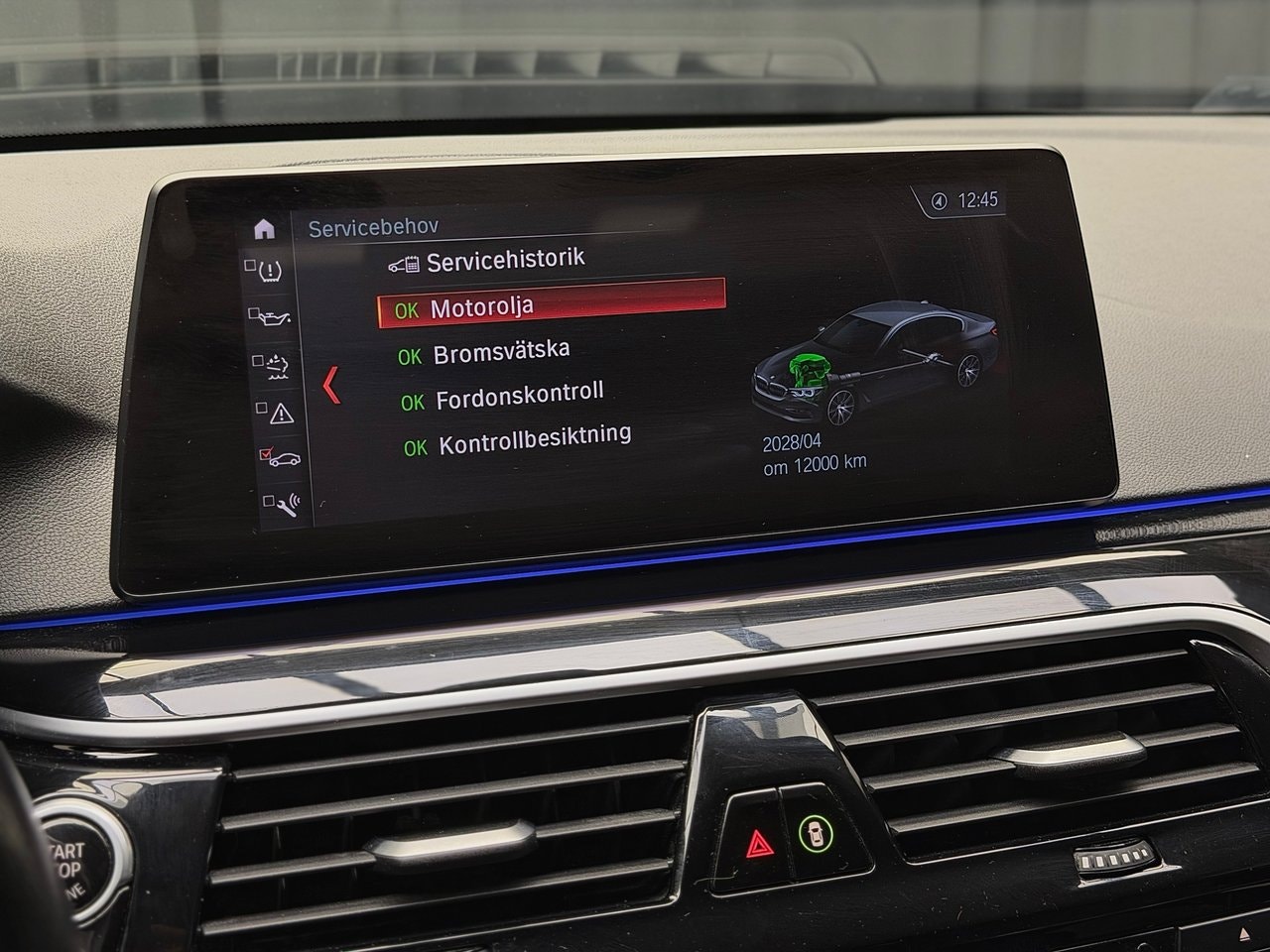 BMW 520d Sedan Steptronic, 8-trins, 190ps, 2019