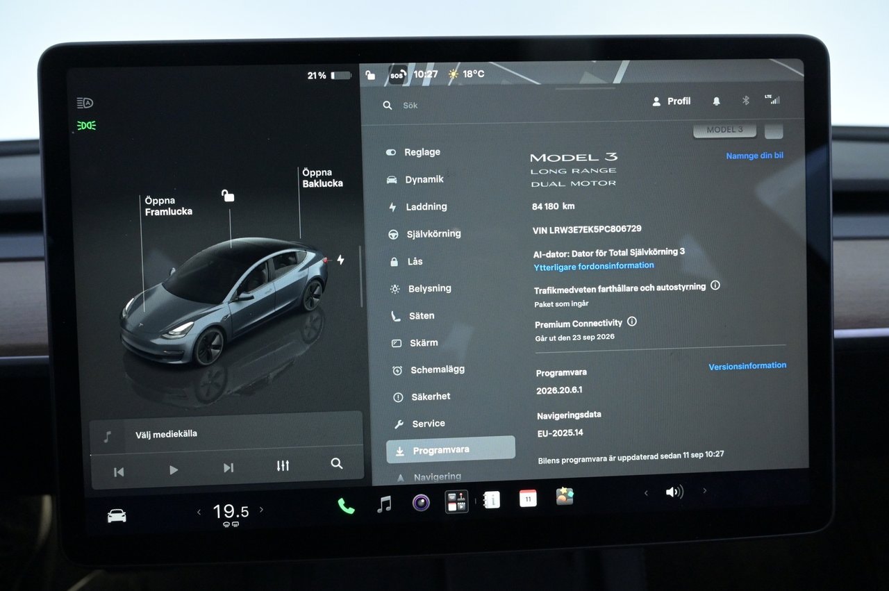 Tesla Model 3 Long Range AWD, 498ps, 2023