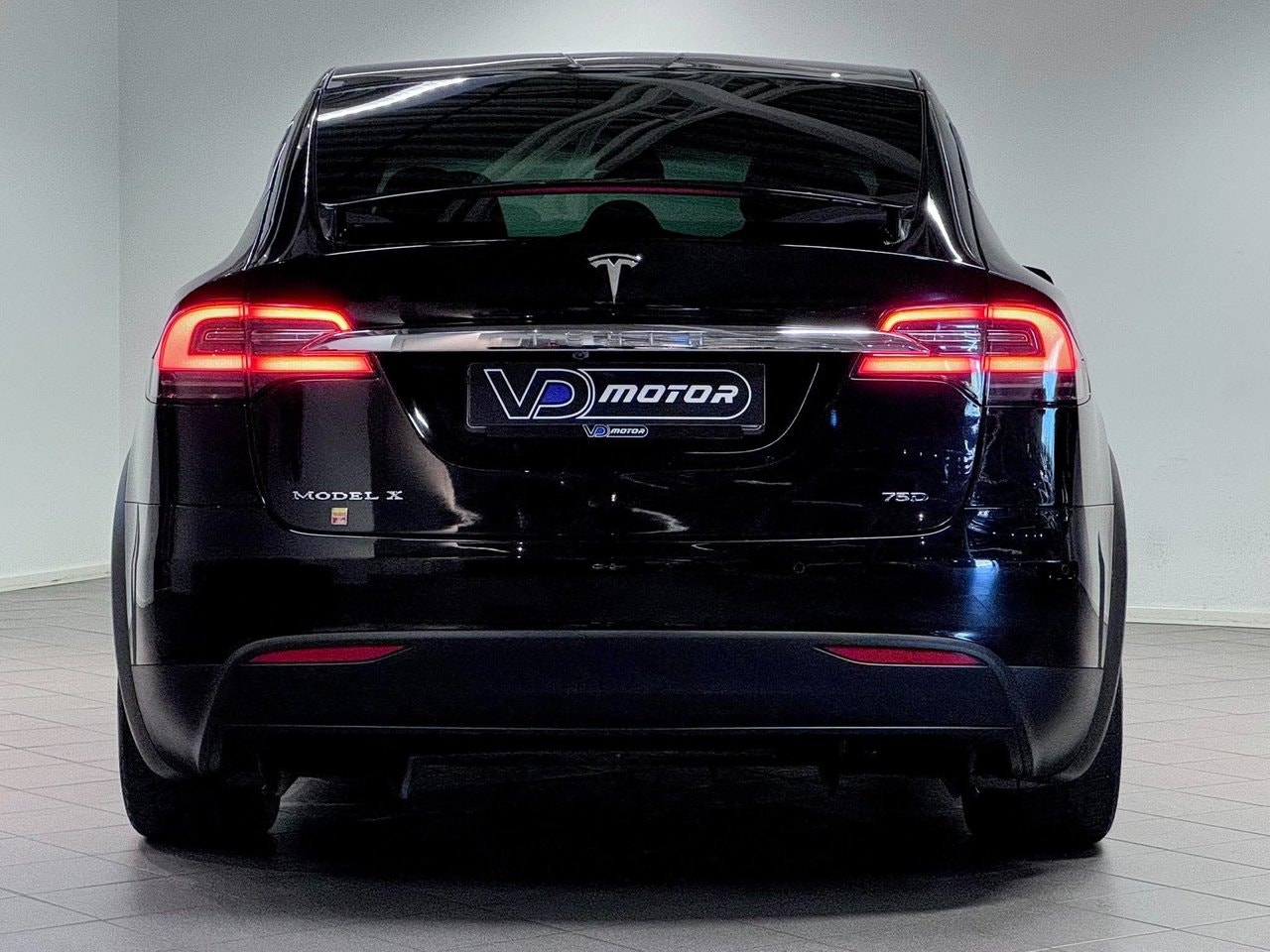 Tesla Model X 75D, 525hk, 2017