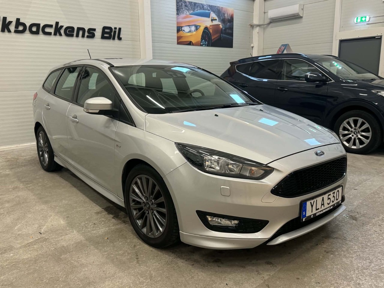 Ford Focus Kombi 1.0 EcoBoost Manuell, 125hk, 2017