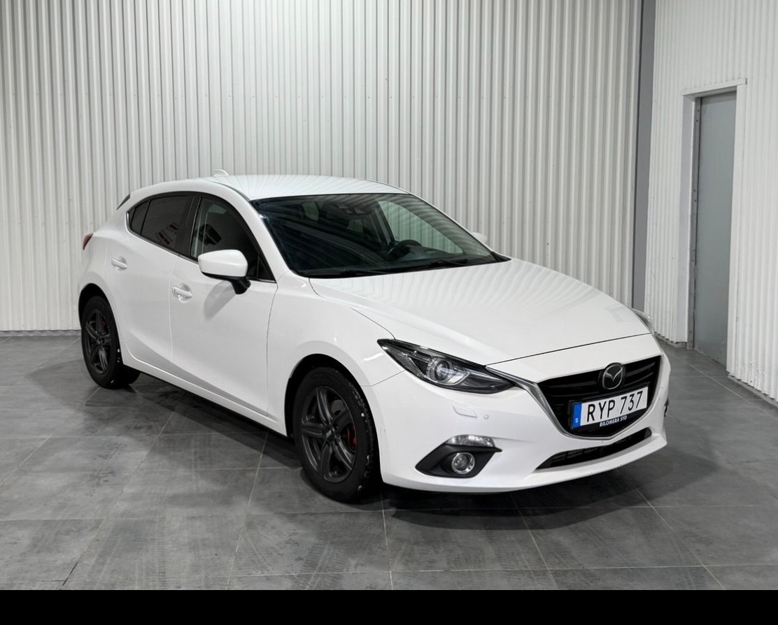 Mazda 3 Sport 2.2 SKYACTIV-D Automatic, 6-trins, 150ps, 2014