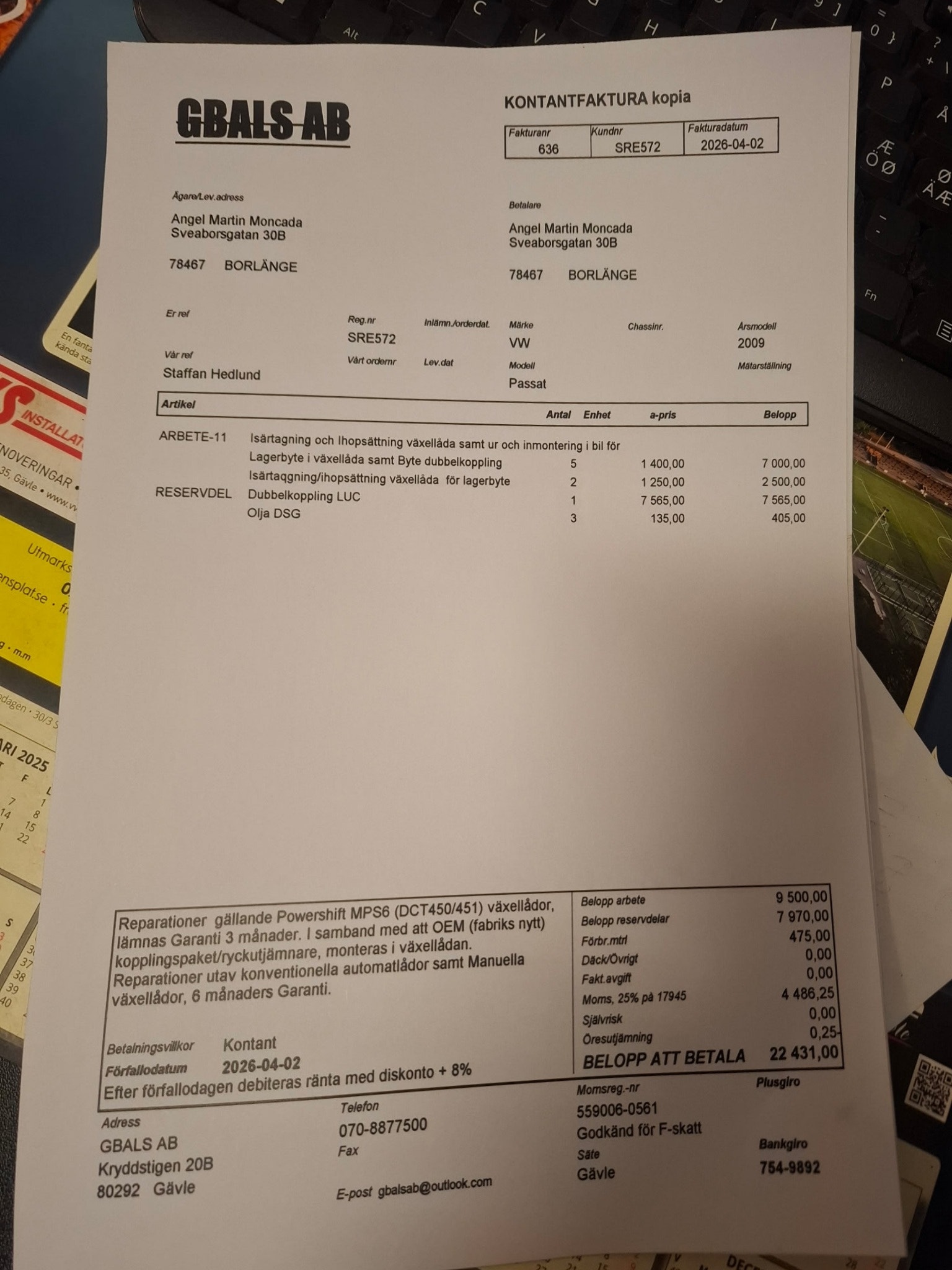 Volkswagen Passat Variant 1.4 TGI EcoFuel DSG Sequential, 7-trins, 150ps, 2009