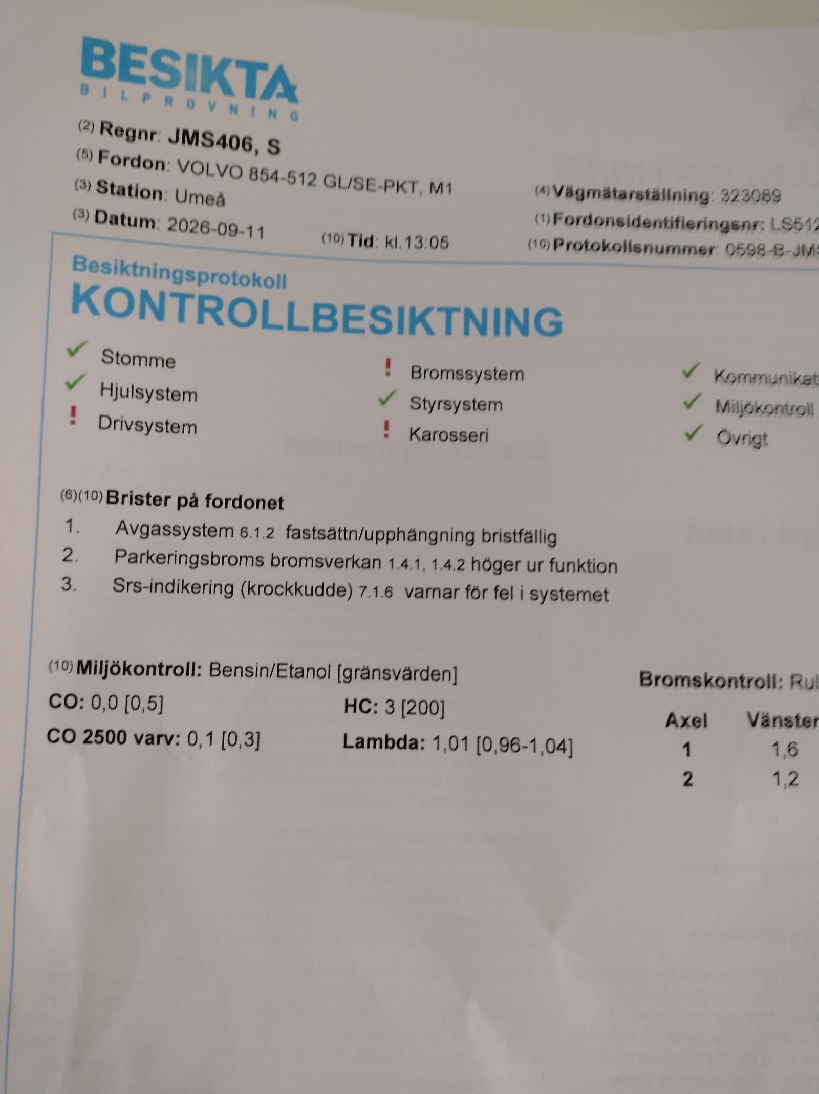 Volvo 850 2.5 10V Manual, 5-trins, 140ps, 1994