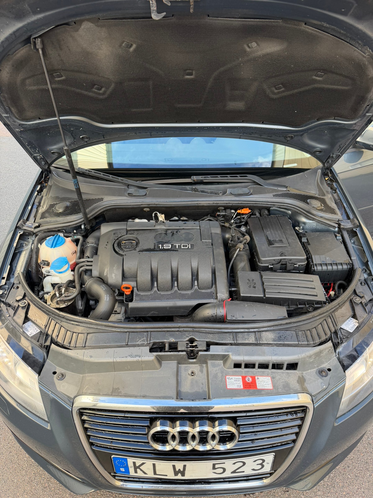 Audi A3 Sportback 1.9 TDI E-Power 8v DPF Manual, 5-trins, 105ps, 2009