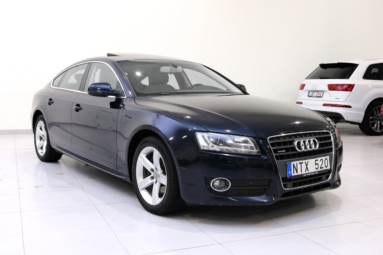 Audi A5 Sportback 2.0 TFSI quattro S Tronic, 211hk, 2011