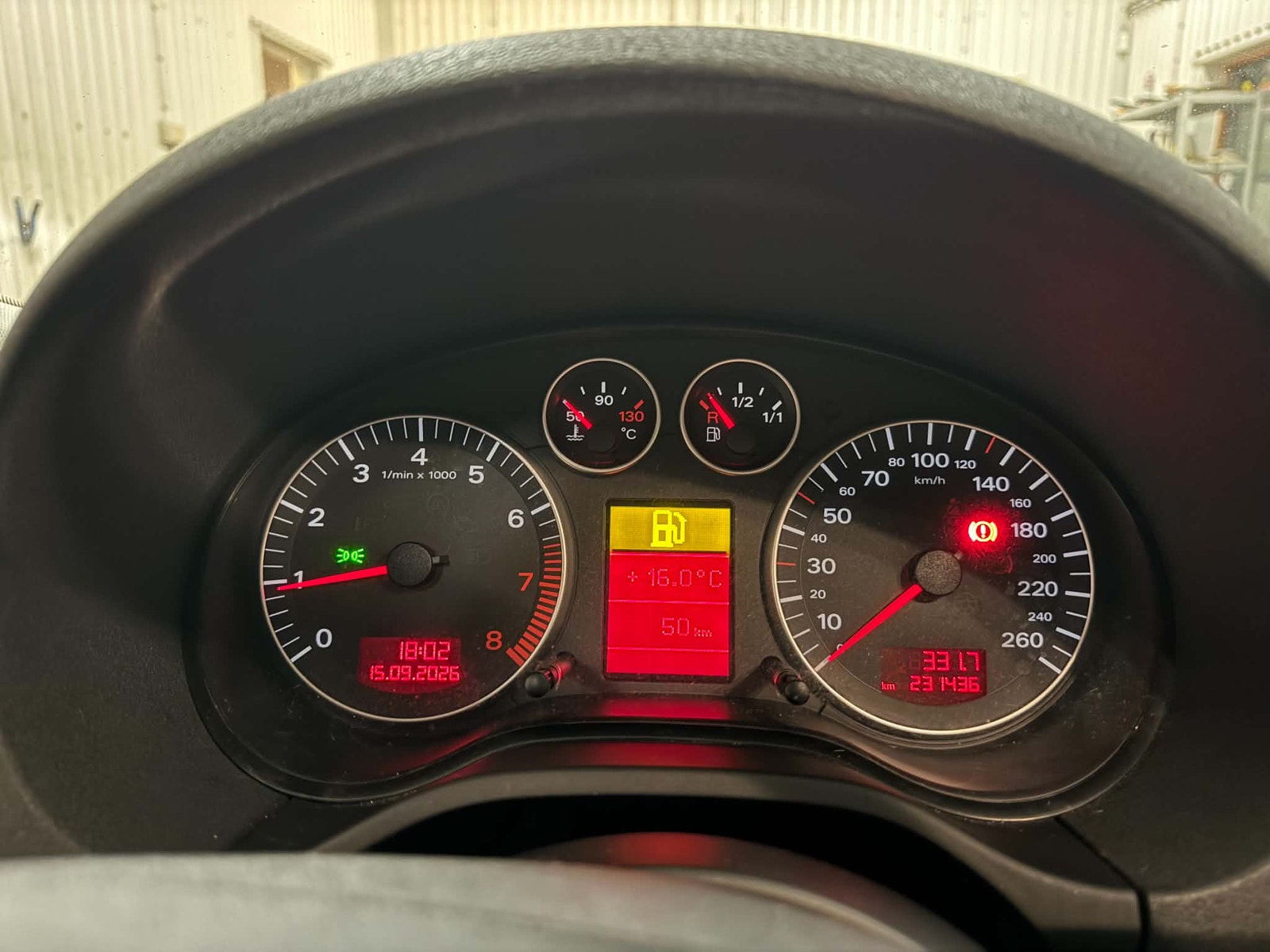 Audi A3 1.6 8v Manual, 5-trins, 102ps, 2004