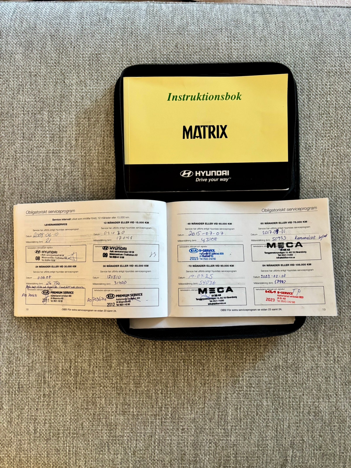 Hyundai Matrix 1.8 Manual, 5-trins, 122ps, 2008