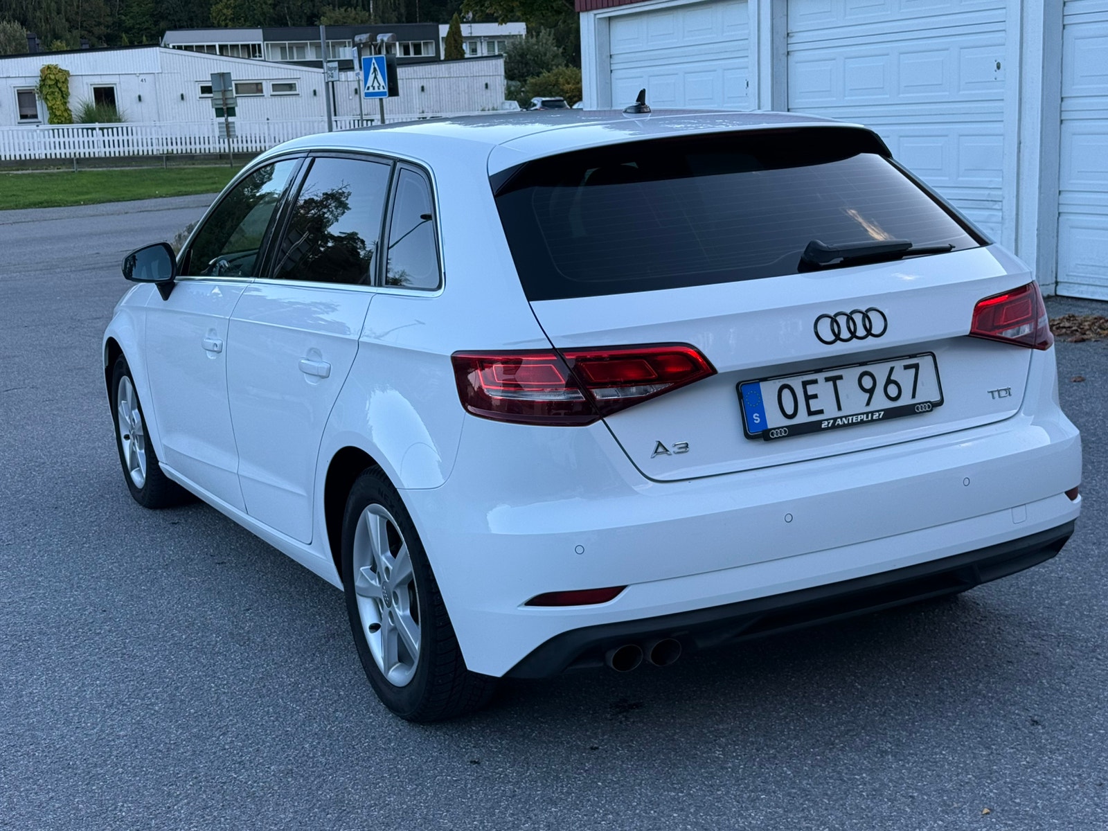 Audi A3 Sportback 2.0 TDI S Tronic, 6-trins, 150ps, 2017