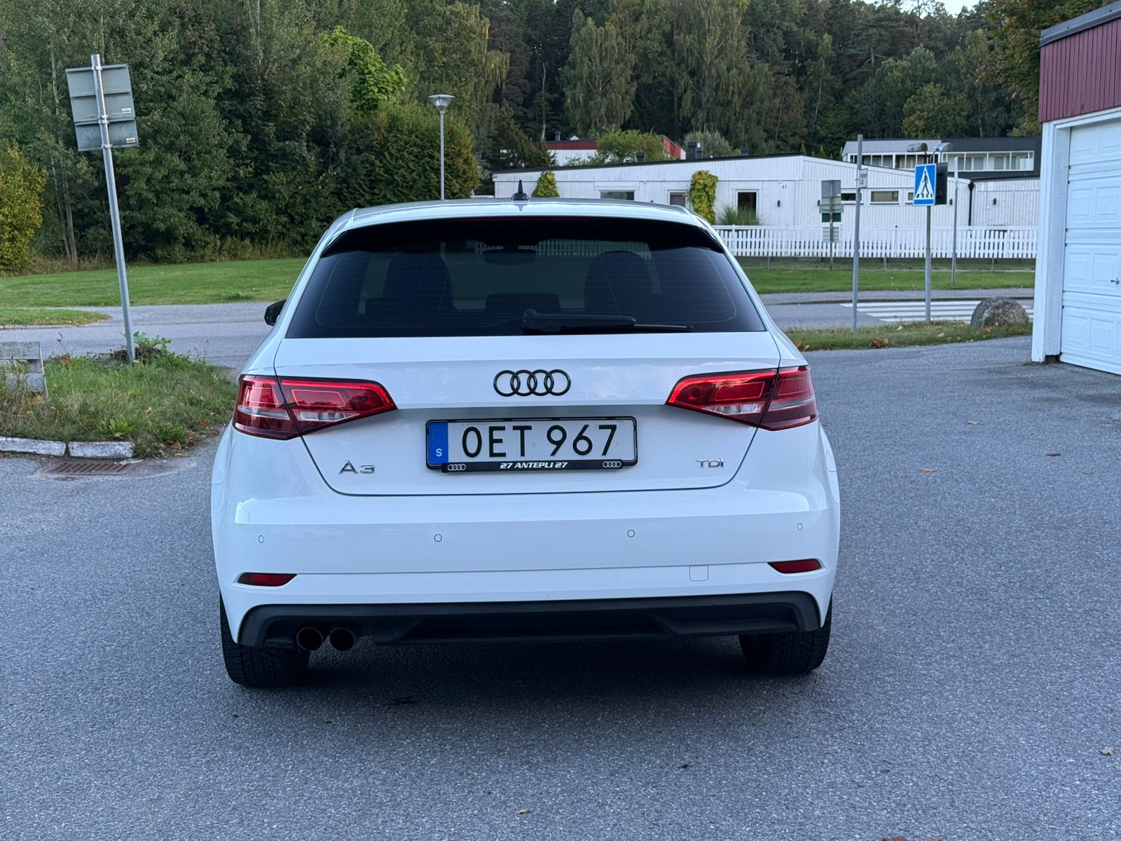 Audi A3 Sportback 2.0 TDI S Tronic, 6-trins, 150ps, 2017