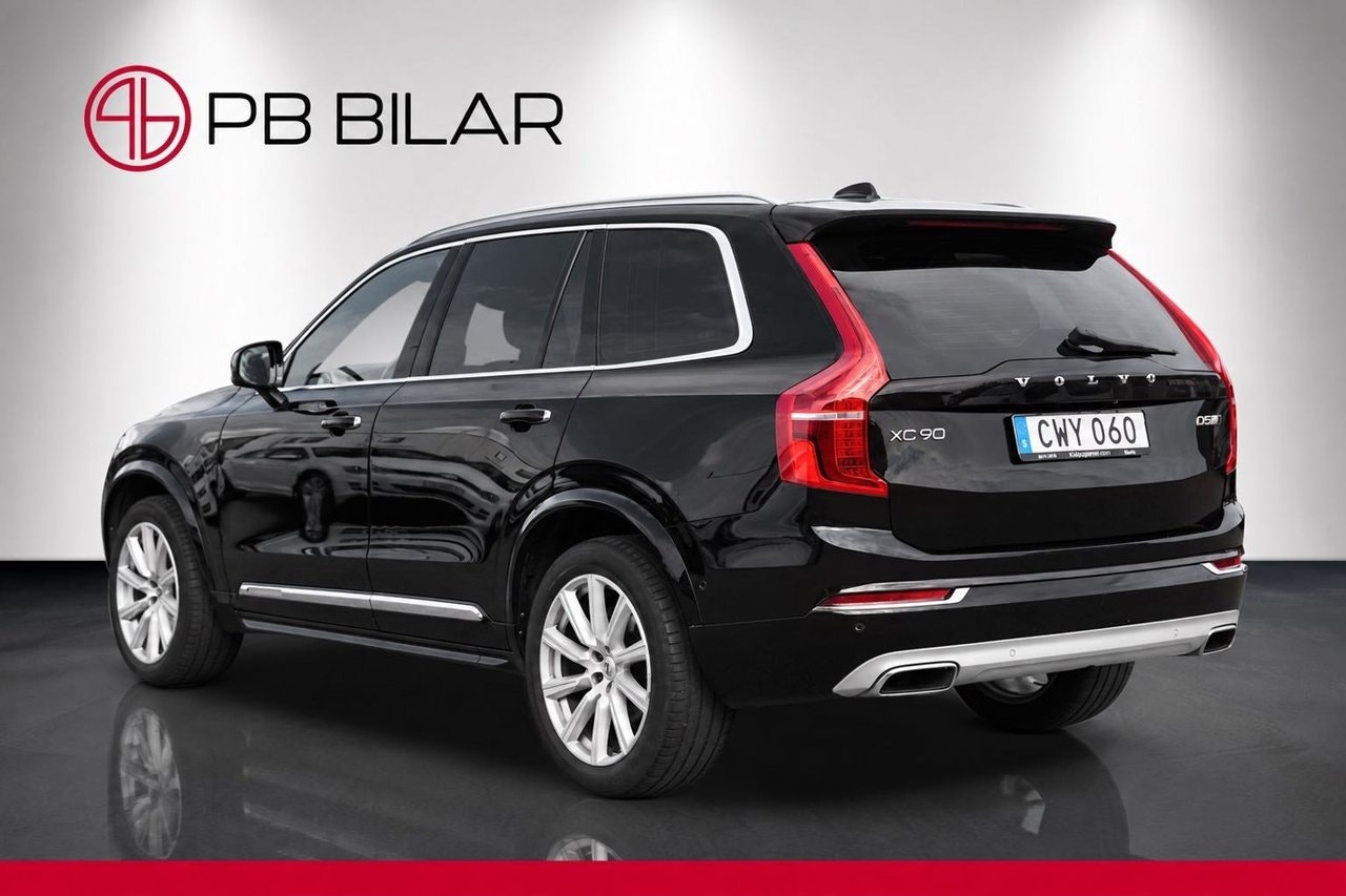 Volvo XC90 7-seater D5 AWD Geartronic, 8-trins, 225ps, 2016