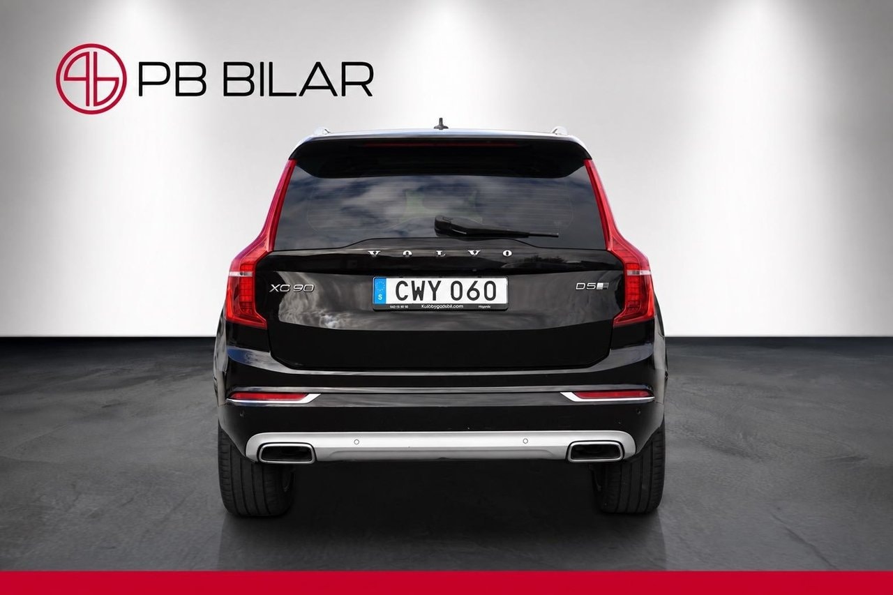 Volvo XC90 7-seater D5 AWD Geartronic, 8-trins, 225ps, 2016