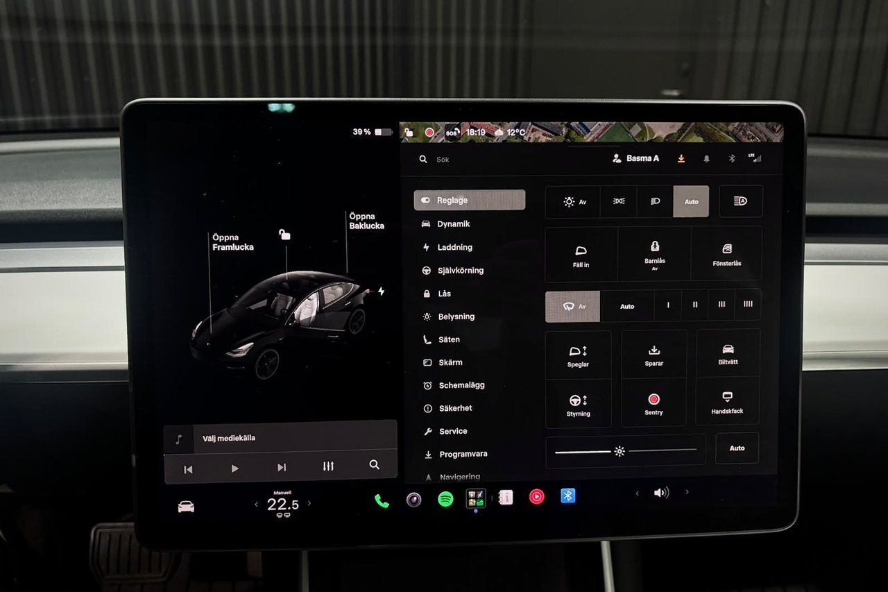 Tesla Model 3 Standard Range Plus, 325hp, 2020