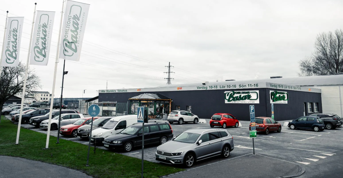 Omslagsbild för Ohlssons Basar & Bosättningsaffär AB