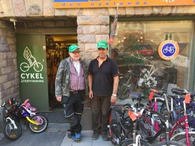 Omslagsbild för Cykelåtervinning i Stockholm AB