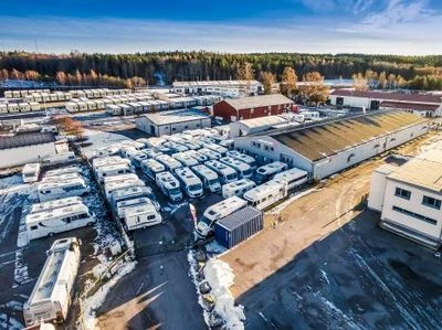 Omslagsbild för Skoklosters Husbilar & Husvagnar AB i Bålsta