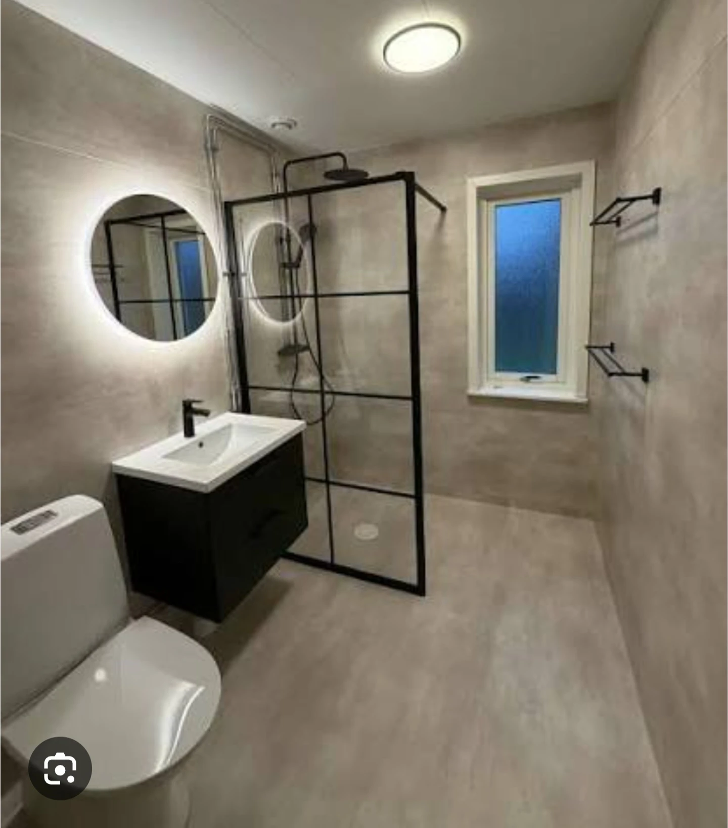 Omslagsbild för Badrumsrenovering/Mattläggare