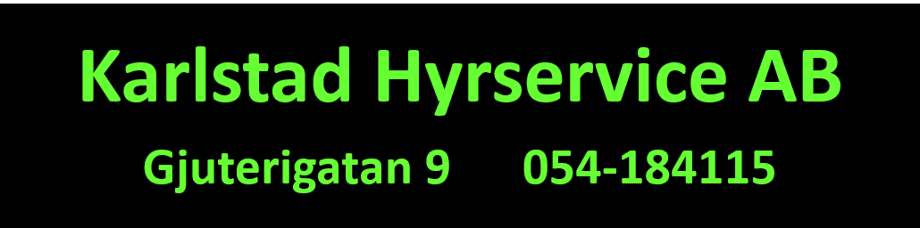Omslagsbild för Karlstad Hyrservice AB