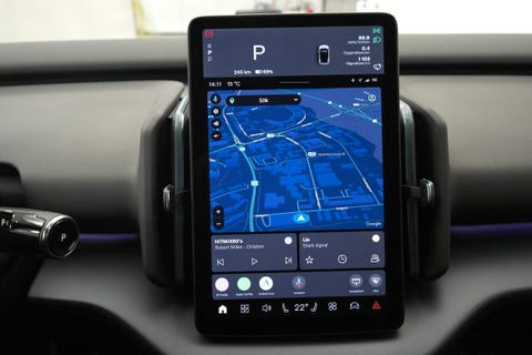 Volvo EX30, instrumentpanel