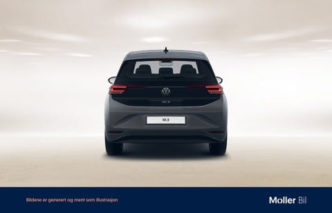 Volkswagen ID.3, bakifrån
