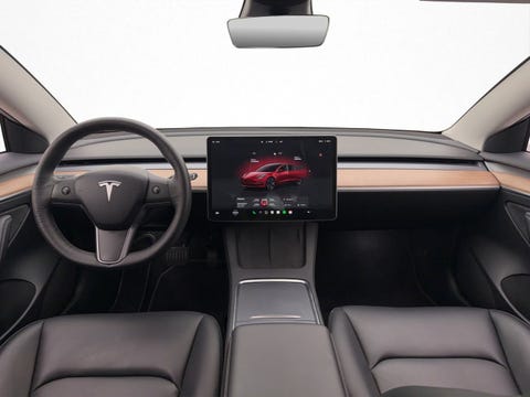 Tesla Model 3, instrumentpanel