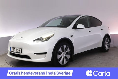 Tesla Model Y, framifrån