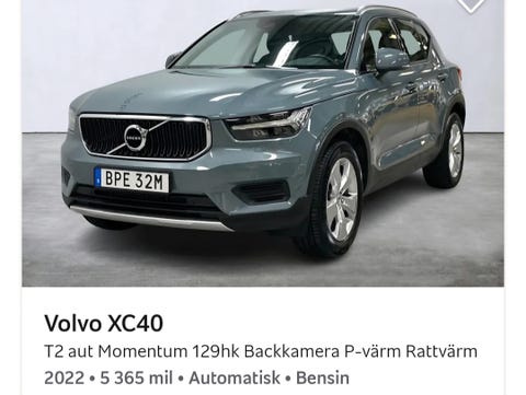 Volvo XC40 2022