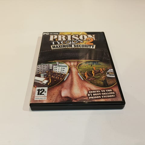 Prison Tycoon 4 Supermax PC CD ROM Engelsk simulator spel fängelse