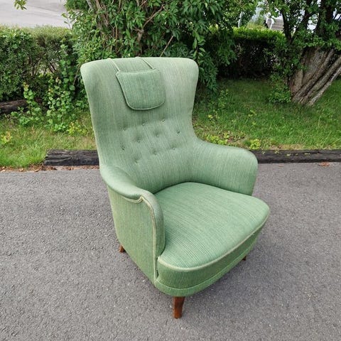 Carl Malmsten fåtöljer - Furulid | Blocket